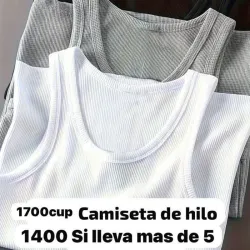 Camiseta de hilo