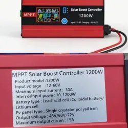 Controlador solar para triciclos pm