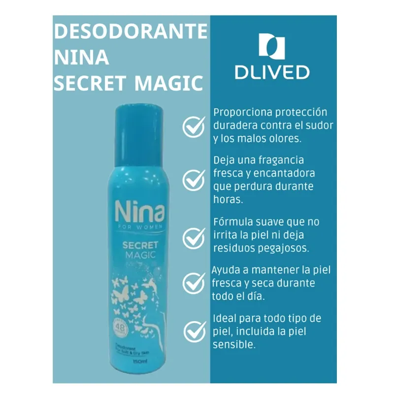 Desodorante Nina 🔵