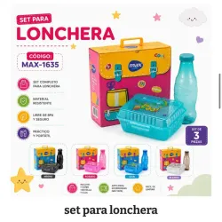 Set de lonchera y pomo