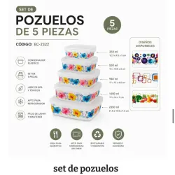 Set de pozuelos psl