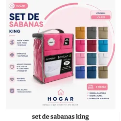 Set de sábanas