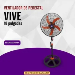 Ventilador de pedestal 