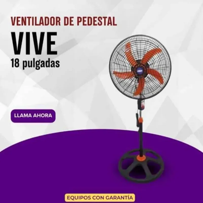 Ventilador de pedestal 