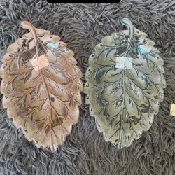 Bandejas pequeñas tipo hojas