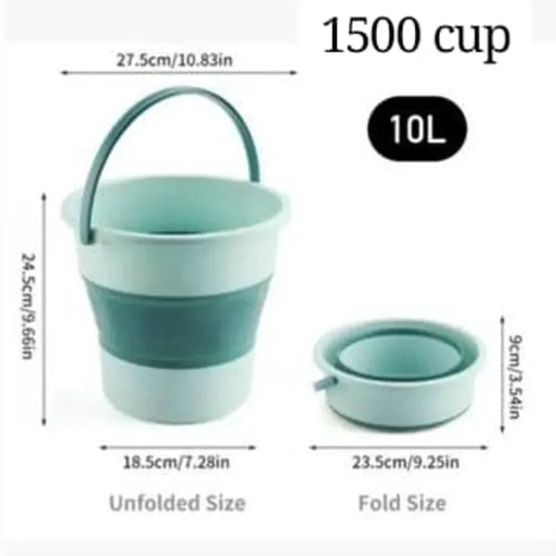 Cubos plegables de 10 Litros