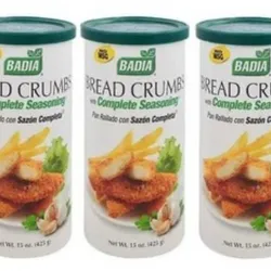 Pan rallado con sazón completo 