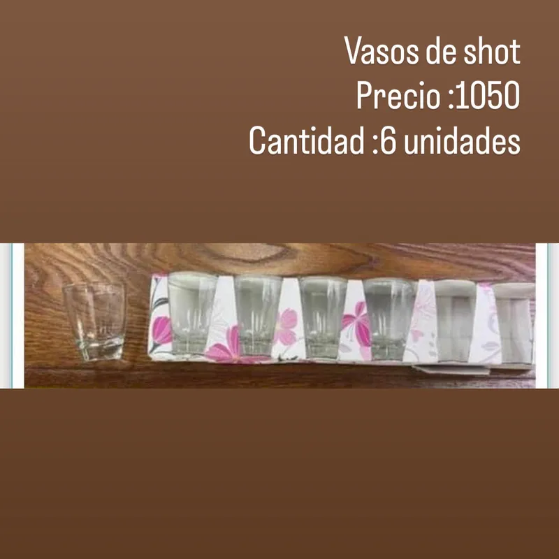 Vasos de shot 