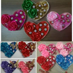 Cajita de Rosas y bombones 