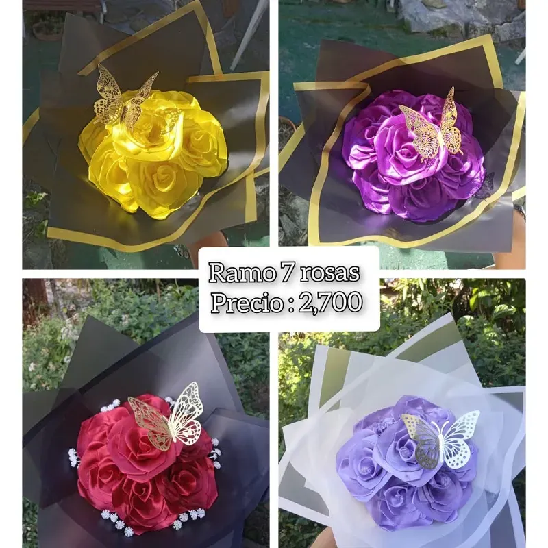 Ramo 7 Rosas eternas 