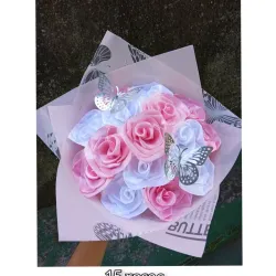 Ramo de 15 rosas eternas