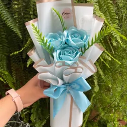 Ramo de 3 rosas eternas 