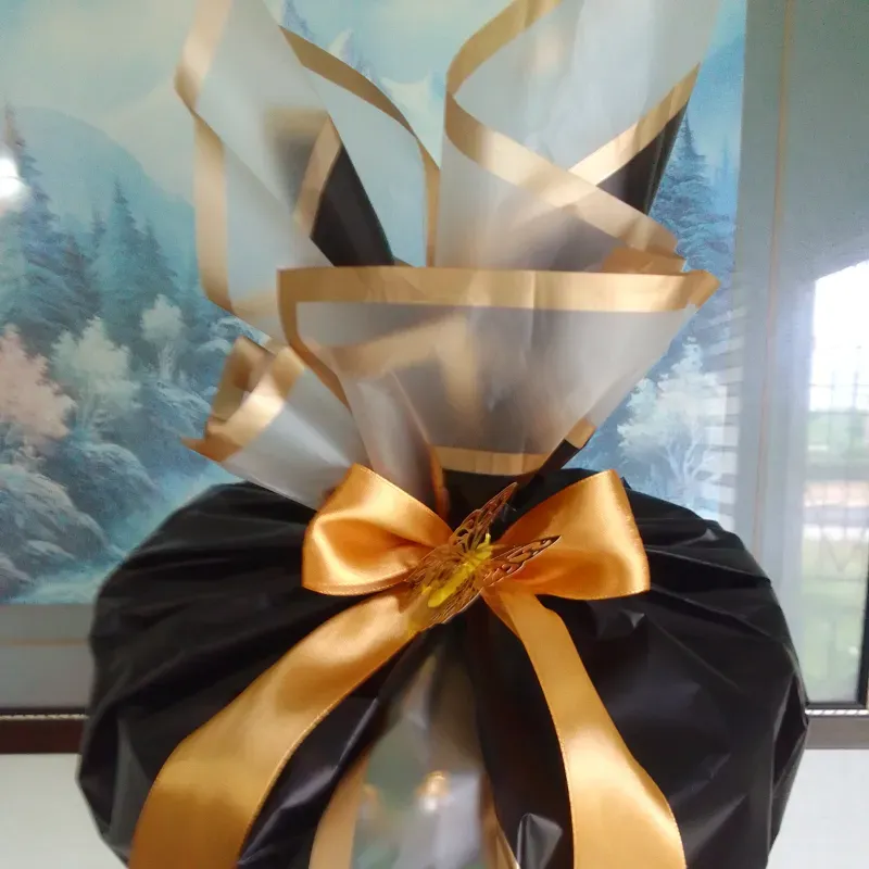 Detalles para regalar con su envoltura en papel coreano 