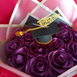 Ramo para graduación  15 rosas