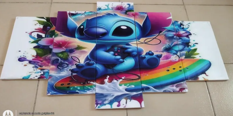 Cuadro Animado de Stitch 