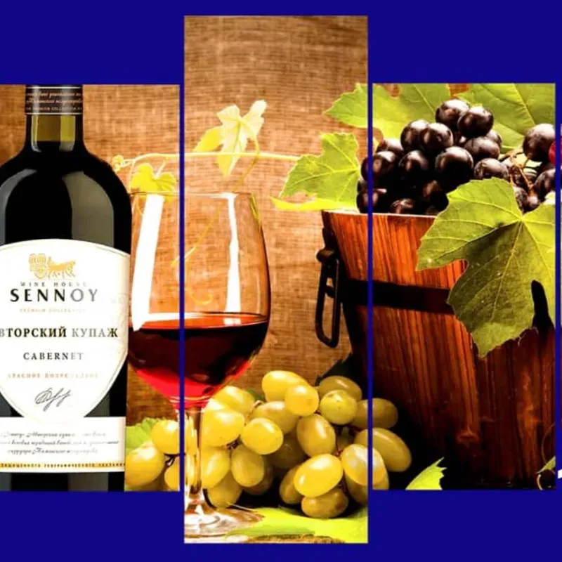 Cuadro Bodegones de Vinos 
