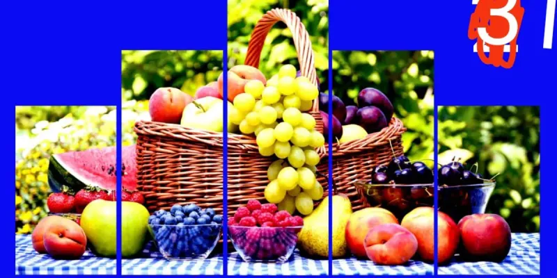 Cuadro de Cesta con Frutas 