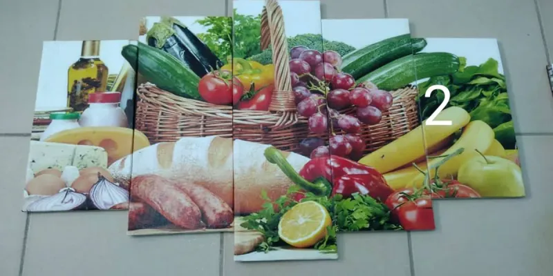 Cuadro de Cesta con Frutas 