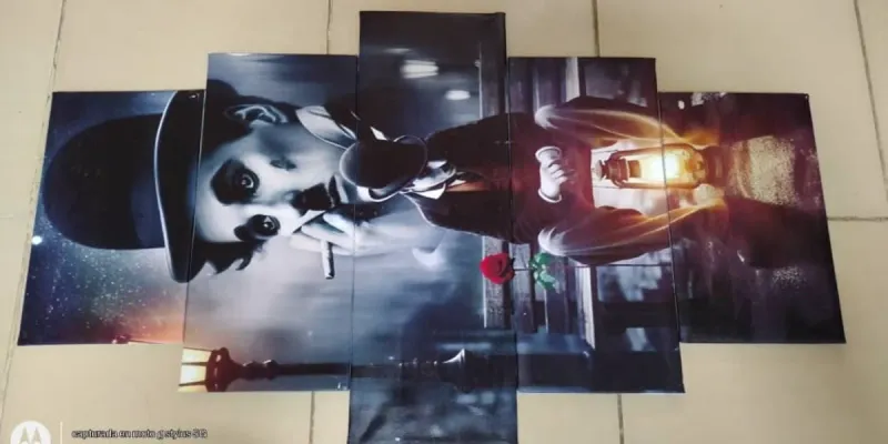 Cuadro de Charli Chaplin 