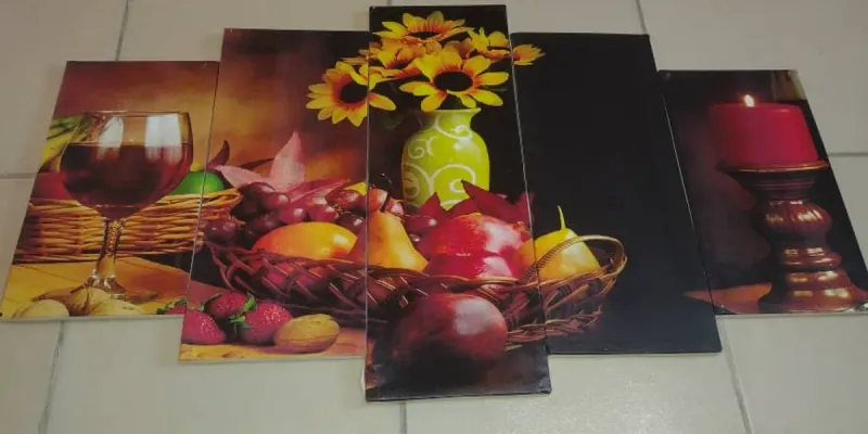 Cuadro de Flores y Frutas 