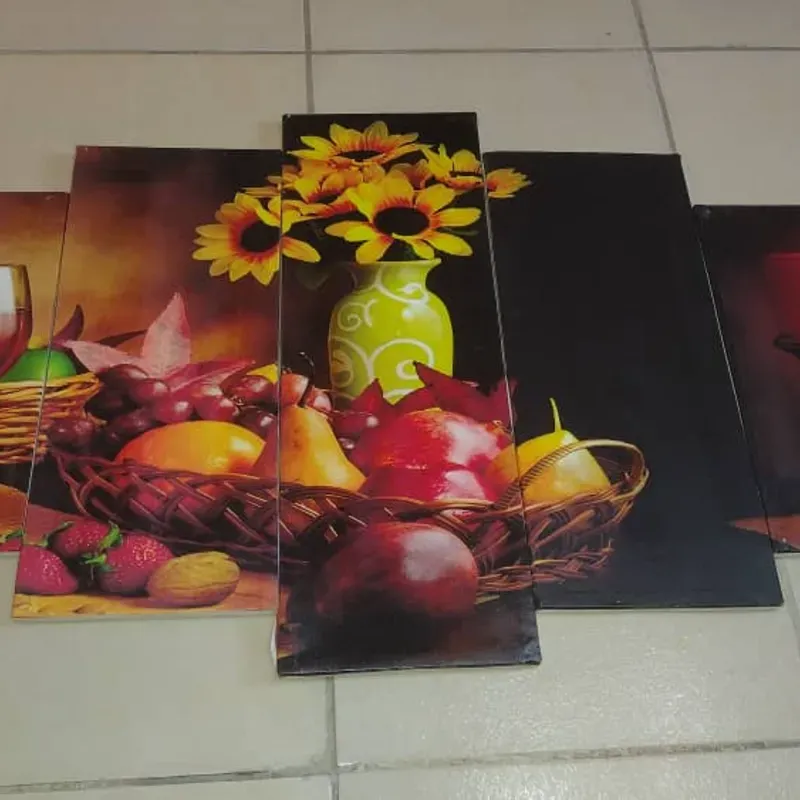 Cuadro de Flores y Frutas 