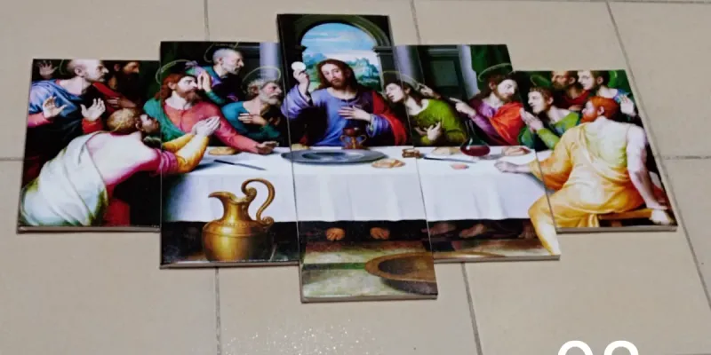 Cuadro de la Última Cena 