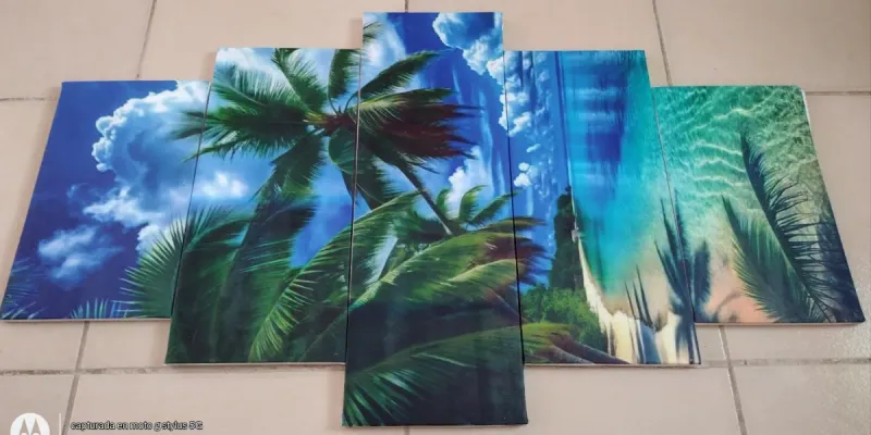 CUADRO DE LIENZO VERTICAL 