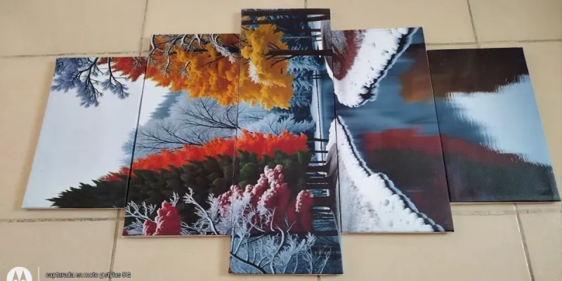 Cuadro impreso en Lienzo de Paisaje 