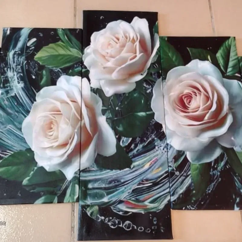 Cuadro impreso en Lienzo de Rosas 