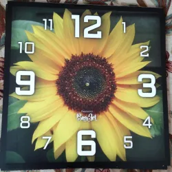 RELOJ DE PVC CUADRADO 