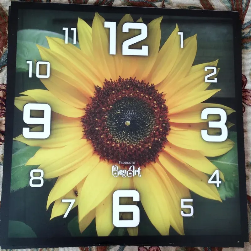 RELOJ DE PVC CUADRADO 