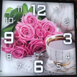 RELOJ DE PVC CUADRADO 