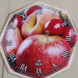 RELOJ DE PVC HEXAGONAL 
