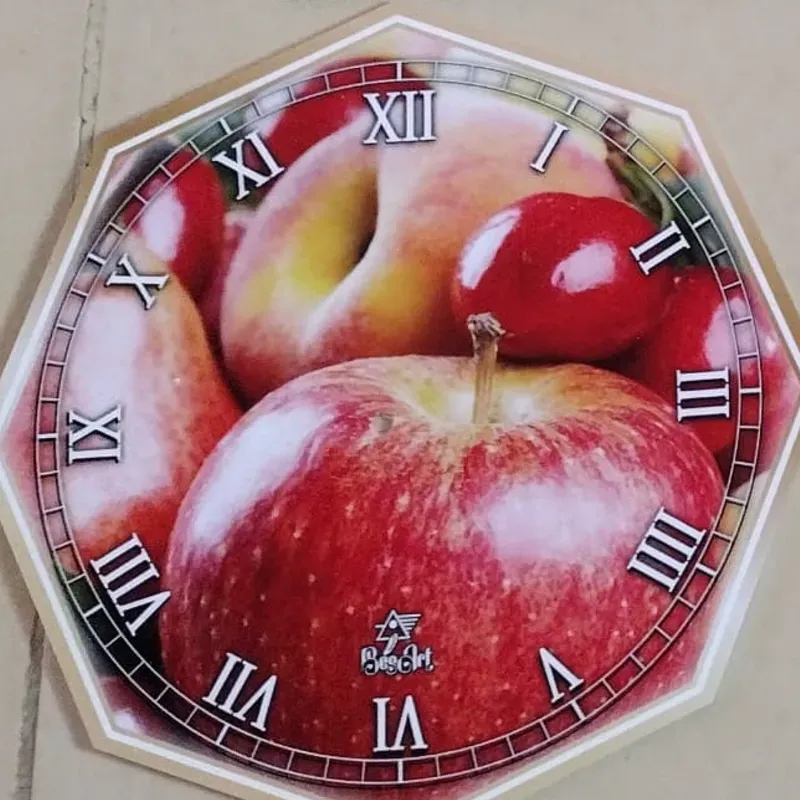 RELOJ DE PVC HEXAGONAL 