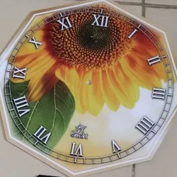 RELOJ DE PVC HEXAGONAL 