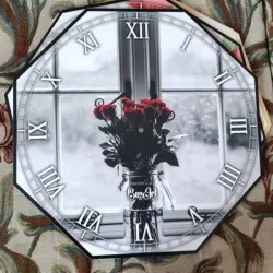 RELOJ DE PVC HEXAGONAL 