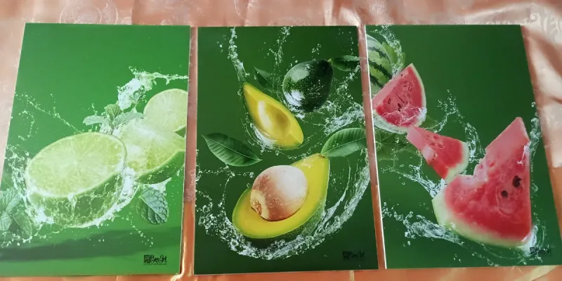 TRÍOS DE CUADROS DECORATIVOS 