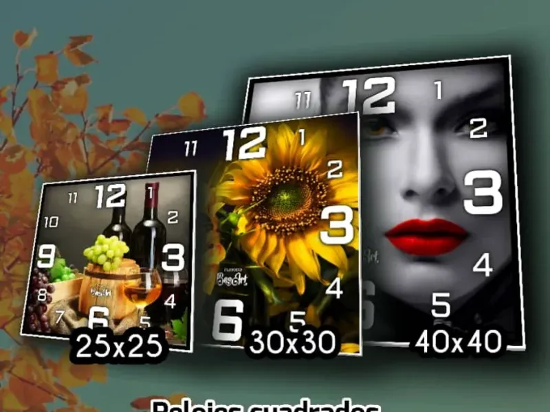 RELOJ DE PVC 