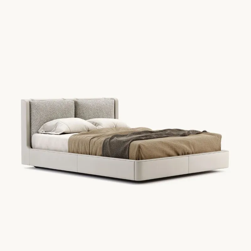 Cama con almohadones de cabecera No.6