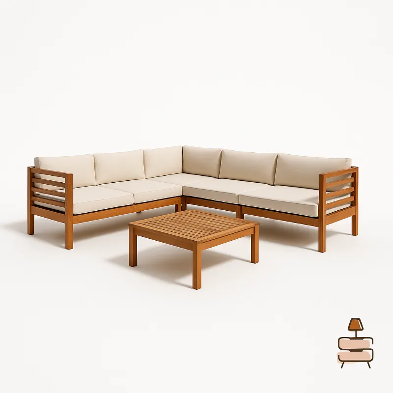 Conjunto de sofá + mesita 