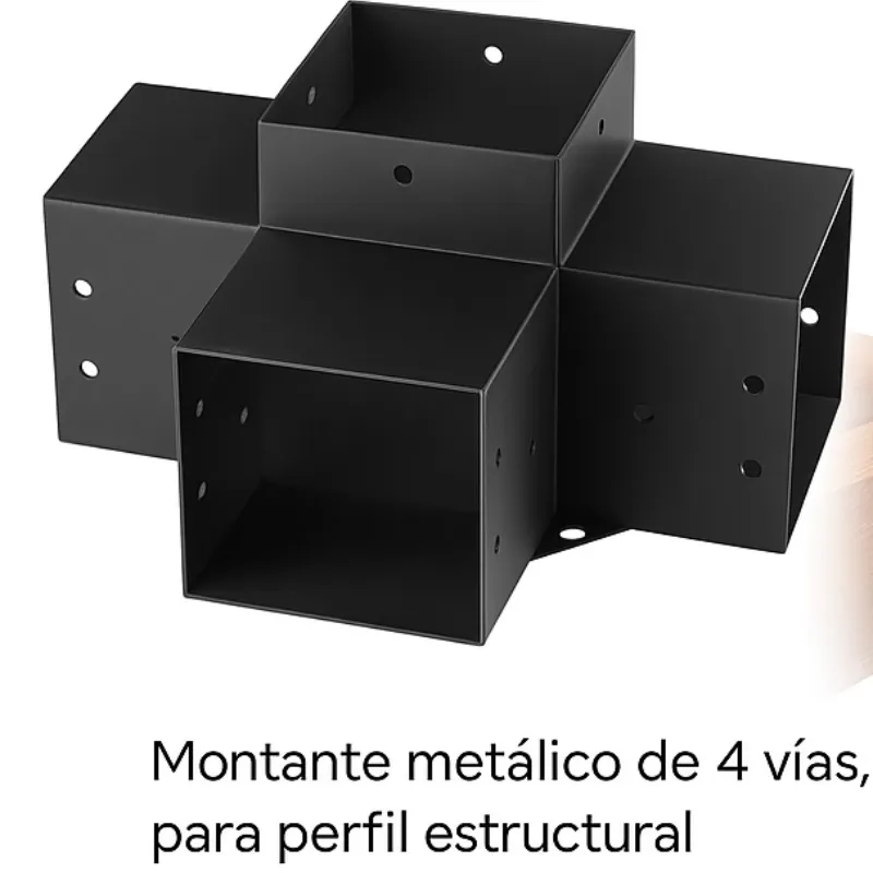Montante de 4 vías 