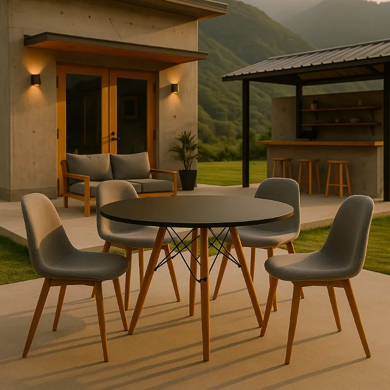 Silla de lino ELVA