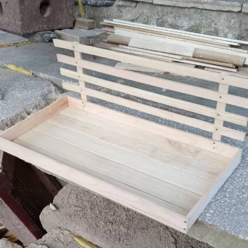 Caja de madera para panetela 
