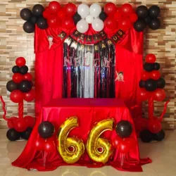 Decoracion de 66 años 