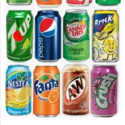 Refrescos enlatados 