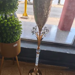 Adorno de pie tipo copa