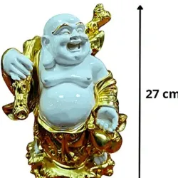 Buda dorado y blanco