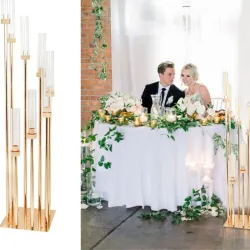 Candelabro d acrílico