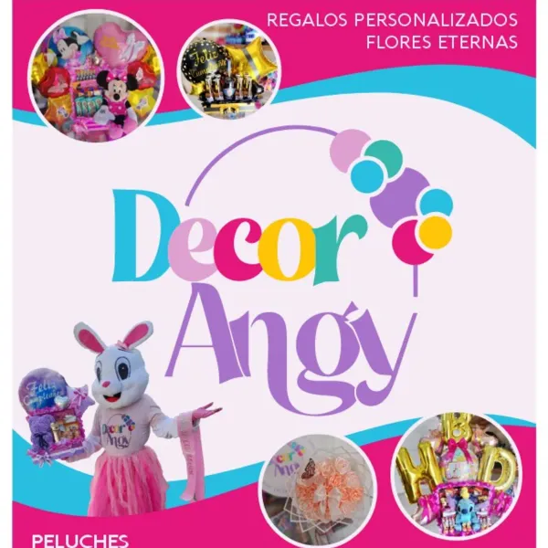 Somos una tienda especializada en regalos con globos y decoracion de eventos...