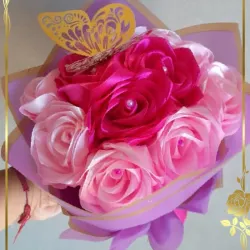 Ramo de 10 Rosas Eternas 